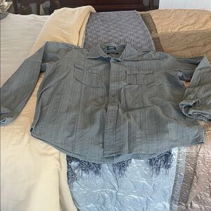 Men’s Eighty Eight Platinum Medium Gray Shirt XXL
